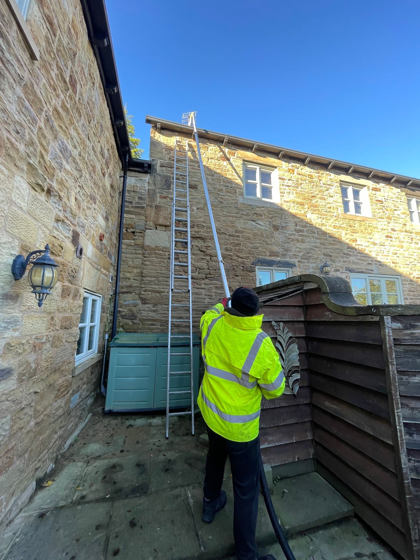 Gutter Clearing and UPVC Cleaning